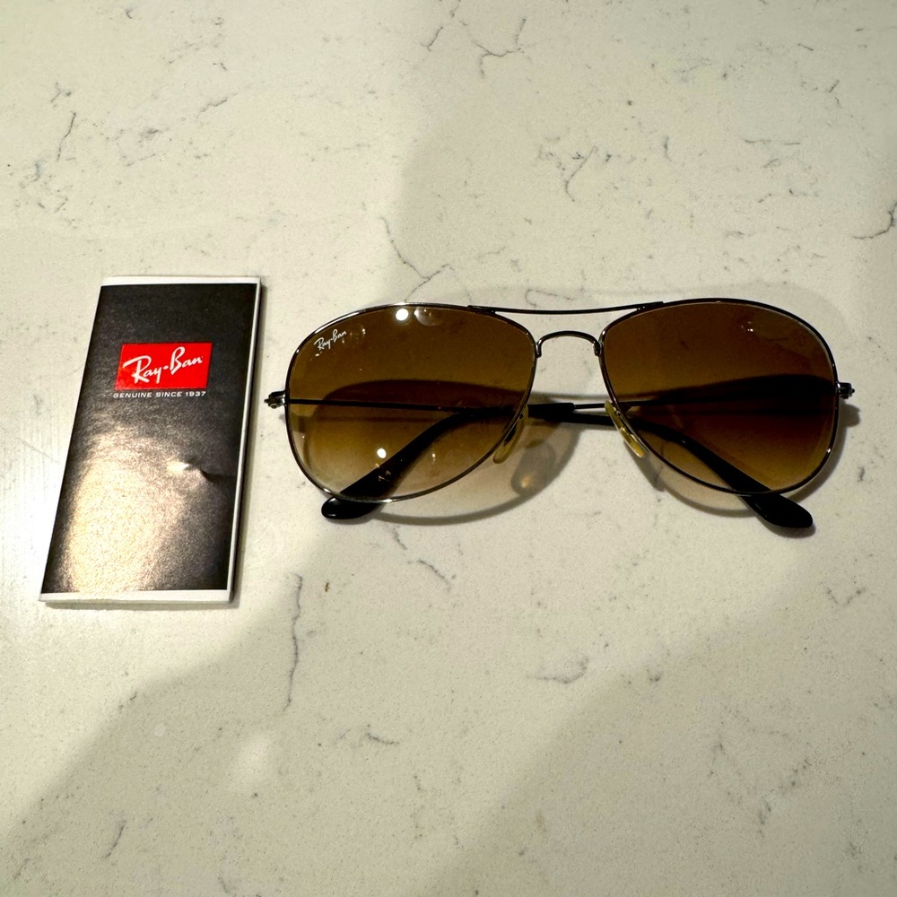 Ray-Ban Cockpit Sunglasses Gradient Lenses